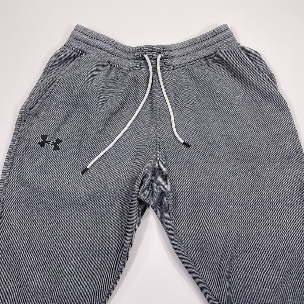 Under Armour Sweatpants Joggers Men's XL Gray Heathered Athletic Gym Adjustable